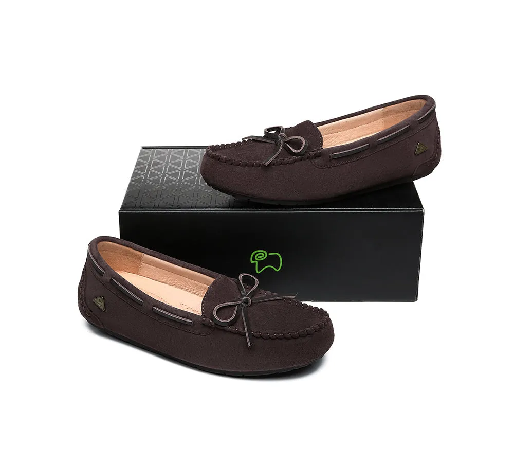 Women Moccasins Leather Summer Casual Flats Loafers