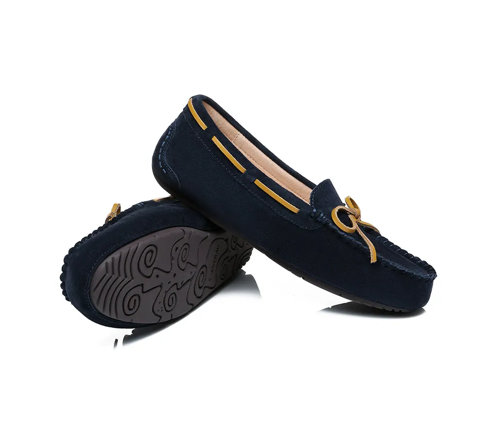 Women Moccasins Leather Summer Casual Flats Loafers