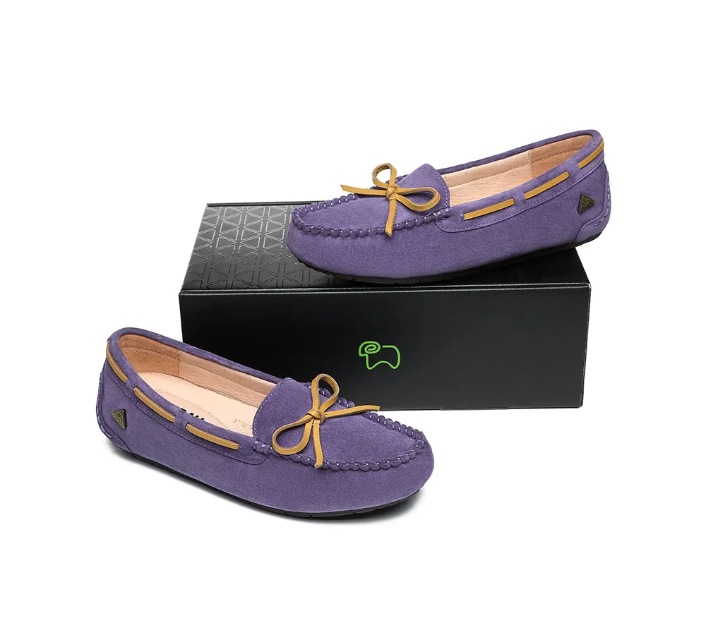 Women Moccasins Leather Summer Casual Flats Loafers