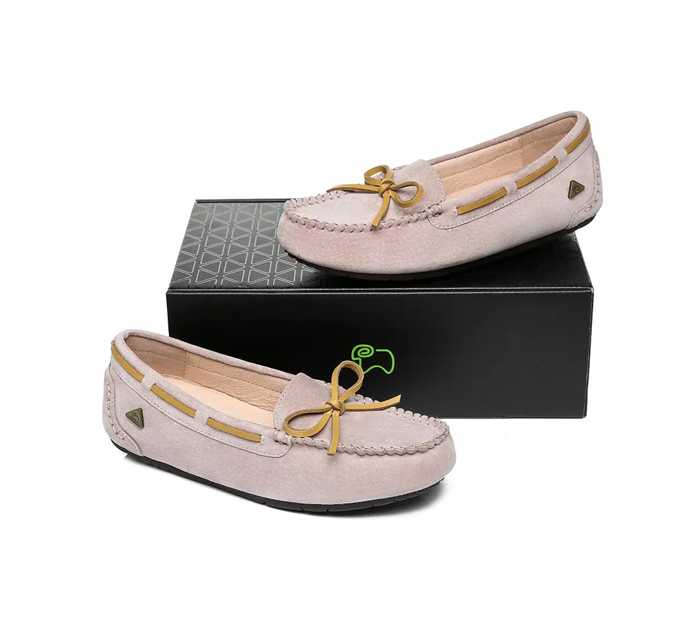 Women Moccasins Leather Summer Casual Flats Loafers