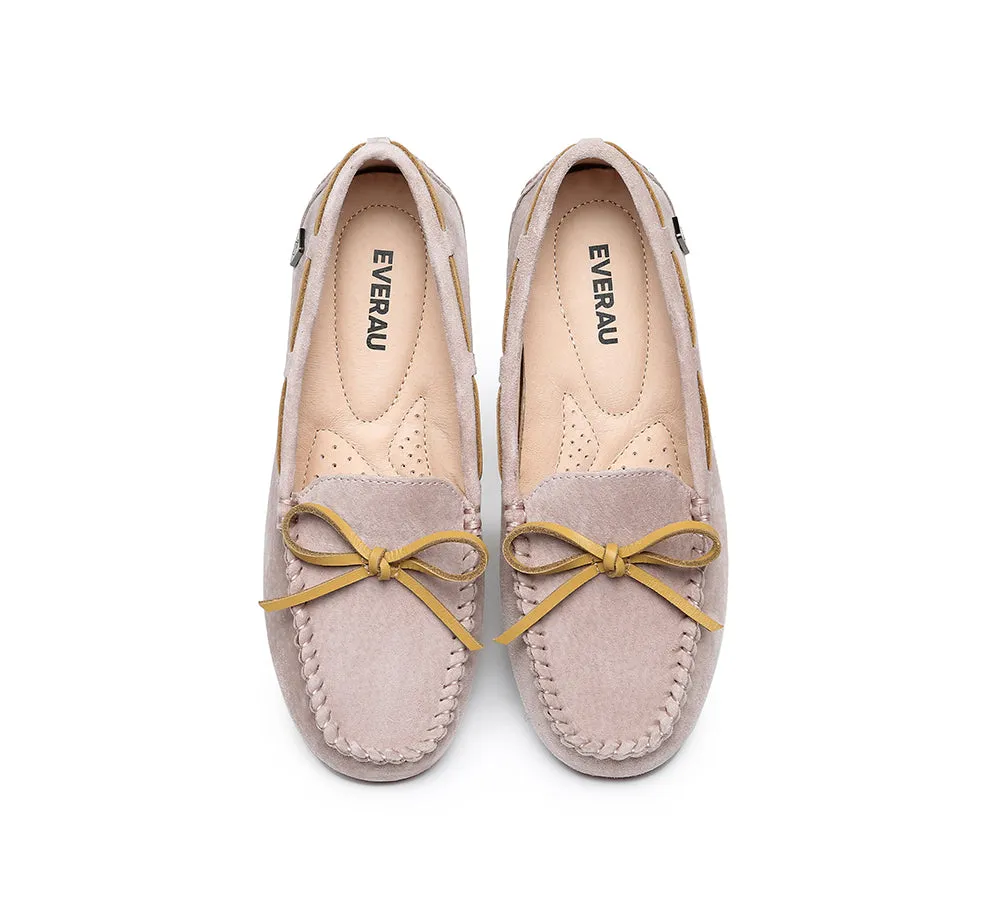 Women Moccasins Leather Summer Casual Flats Loafers