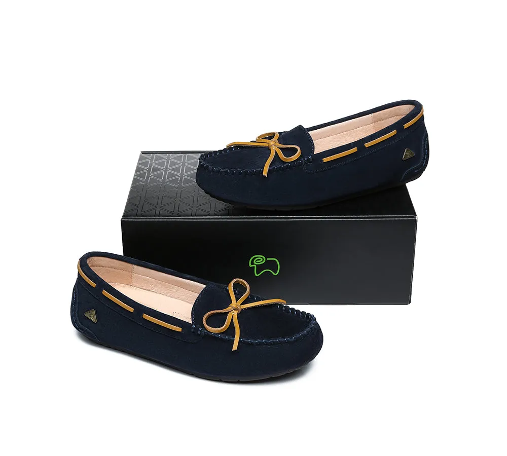 Women Moccasins Leather Summer Casual Flats Loafers