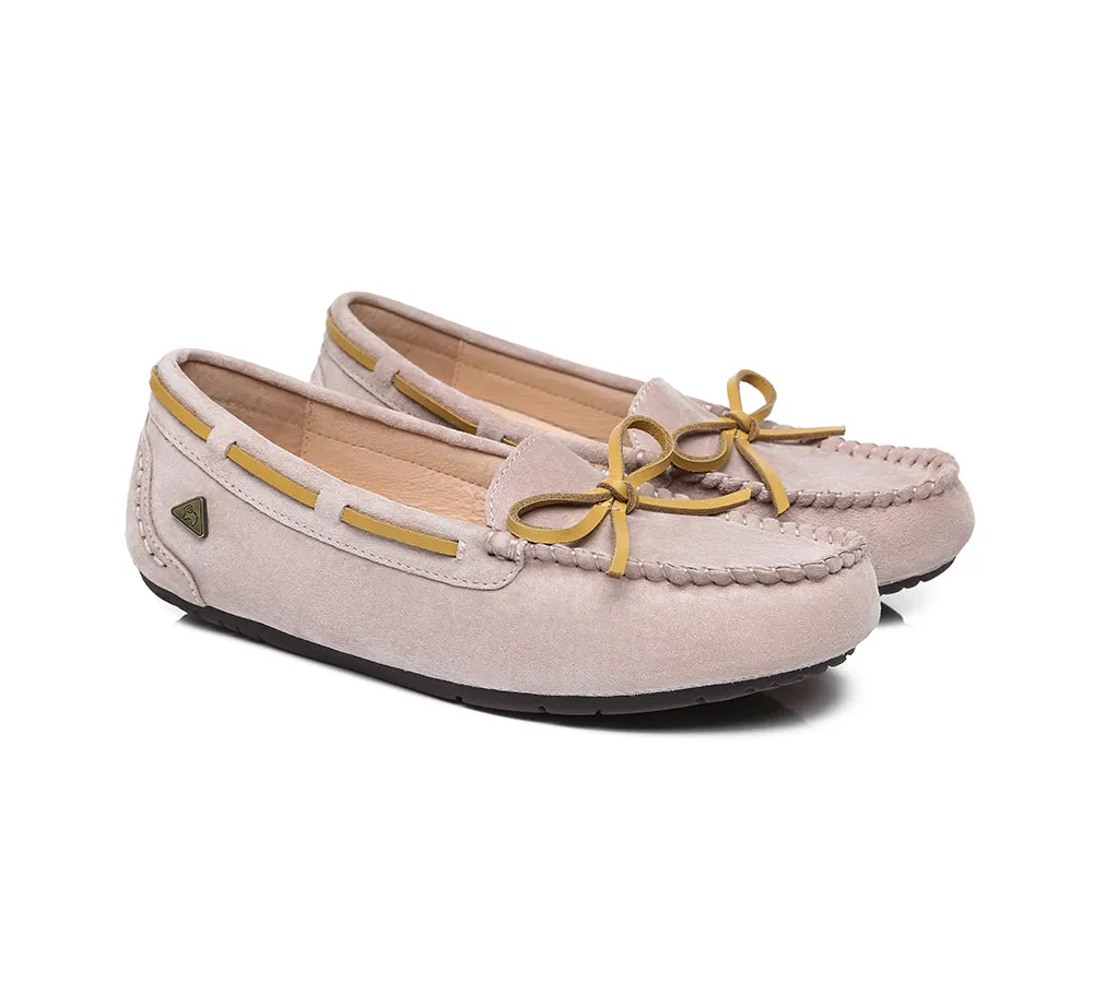 Women Moccasins Leather Summer Casual Flats Loafers