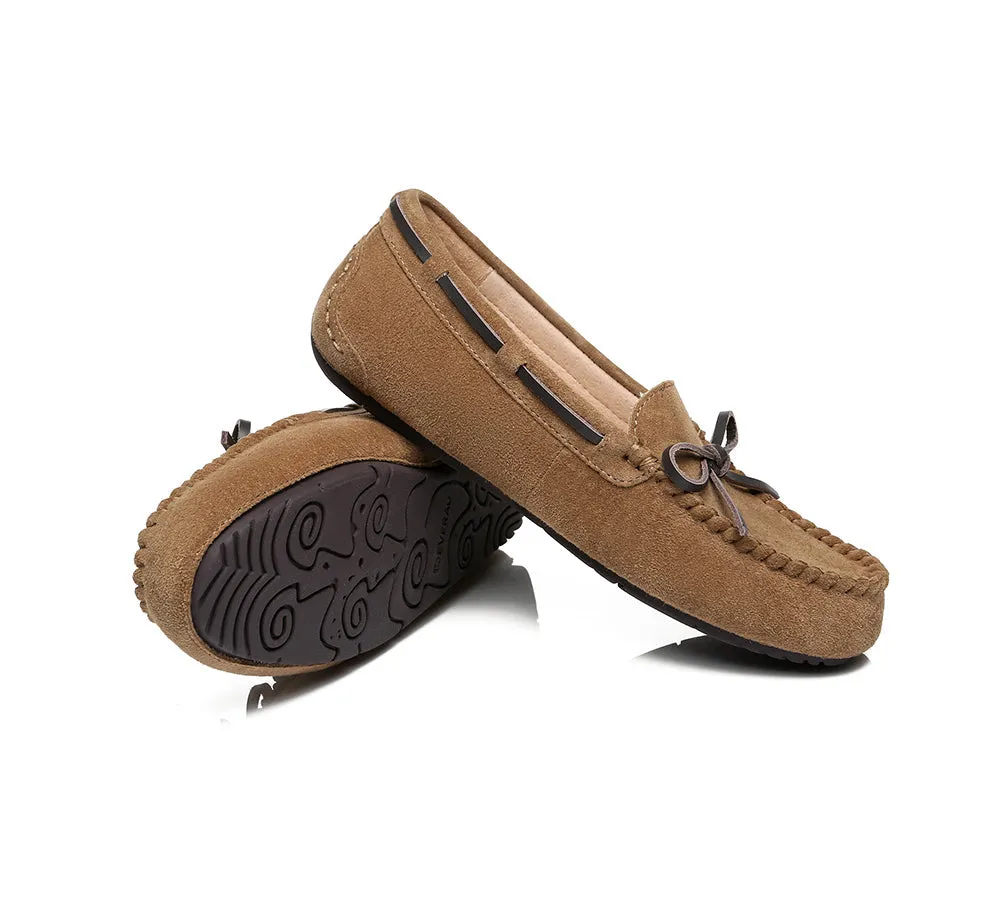 Women Moccasins Leather Summer Casual Flats Loafers