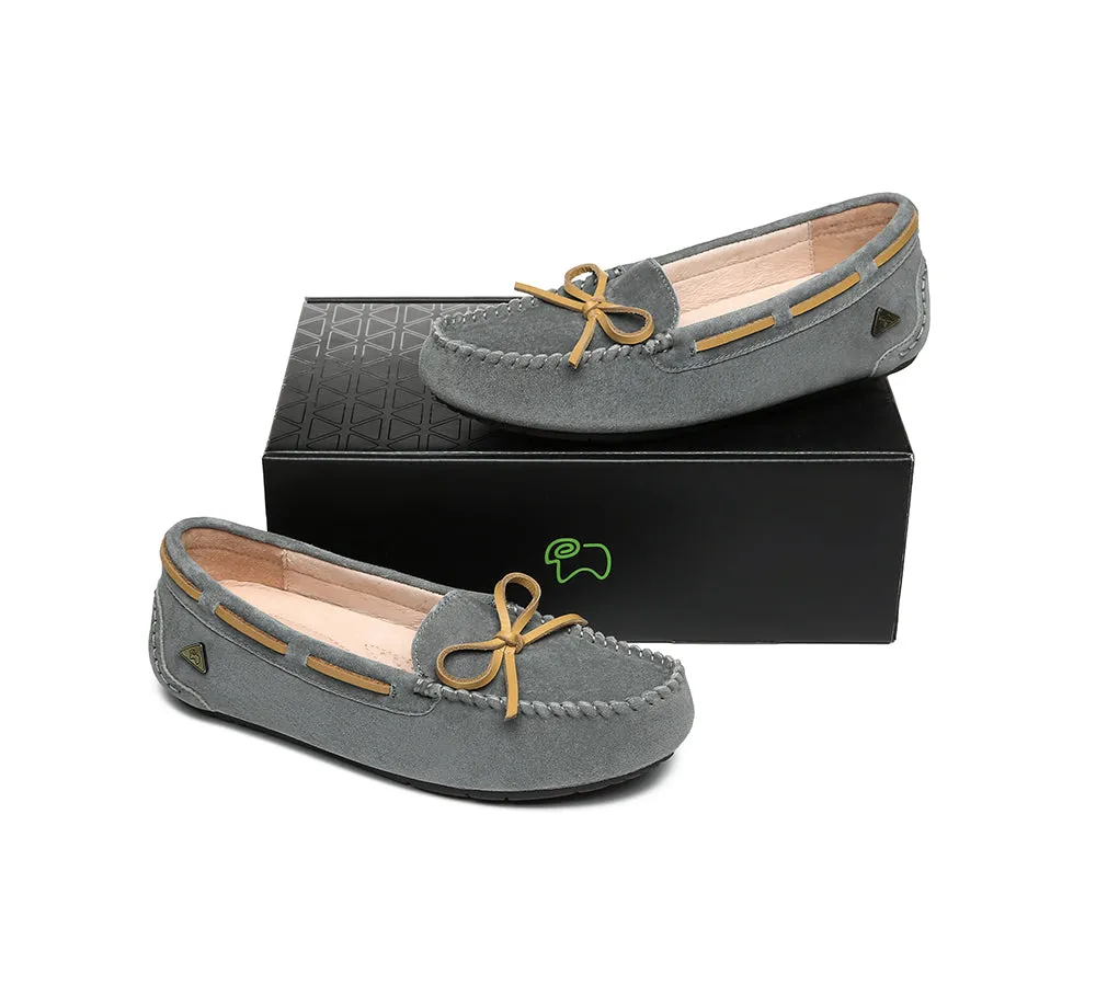 Women Moccasins Leather Summer Casual Flats Loafers