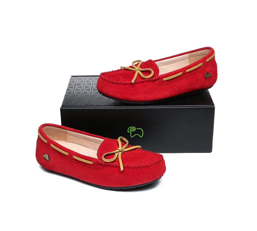 Women Moccasins Leather Summer Casual Flats Loafers