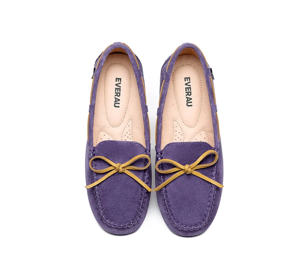Women Moccasins Leather Summer Casual Flats Loafers