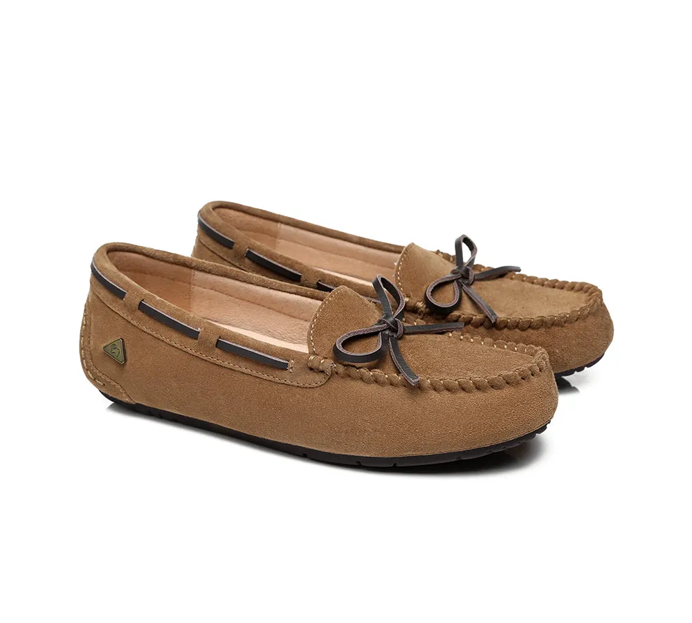 Women Moccasins Leather Summer Casual Flats Loafers