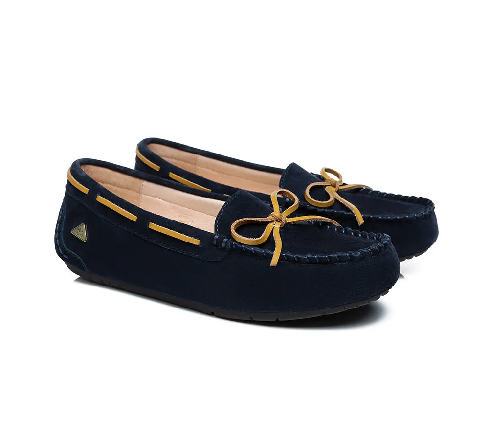Women Moccasins Leather Summer Casual Flats Loafers