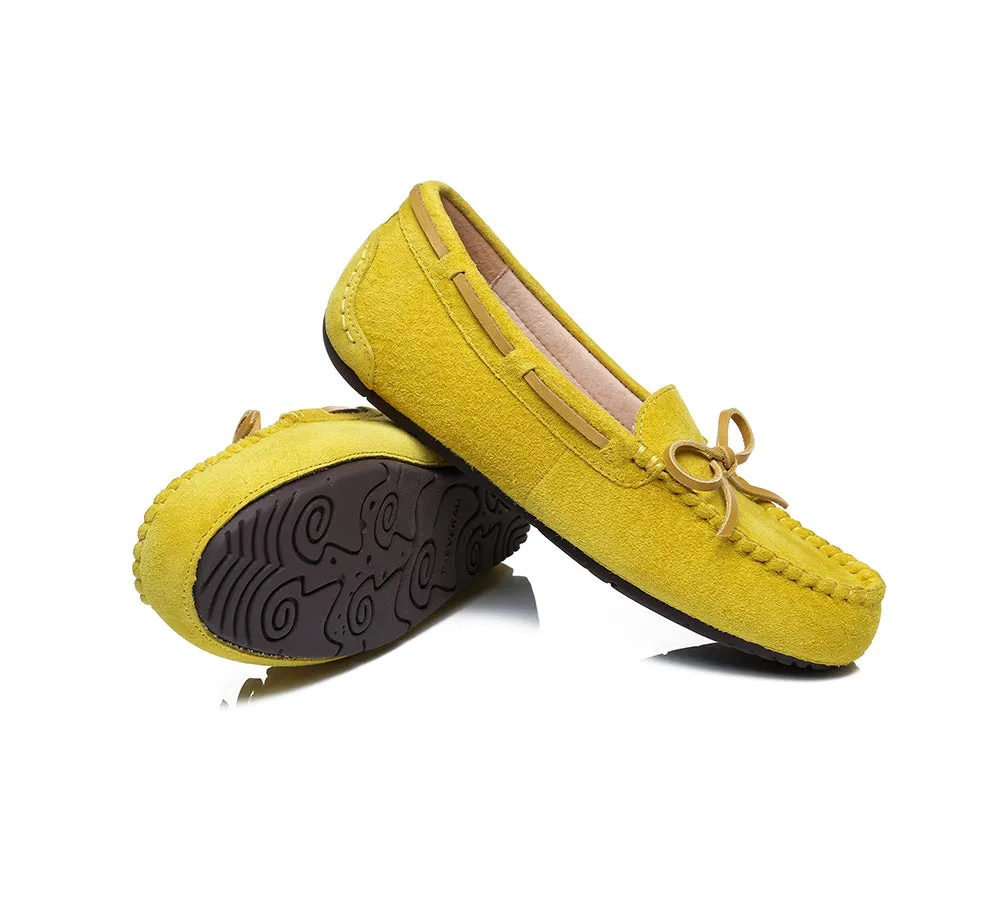 Women Moccasins Leather Summer Casual Flats Loafers