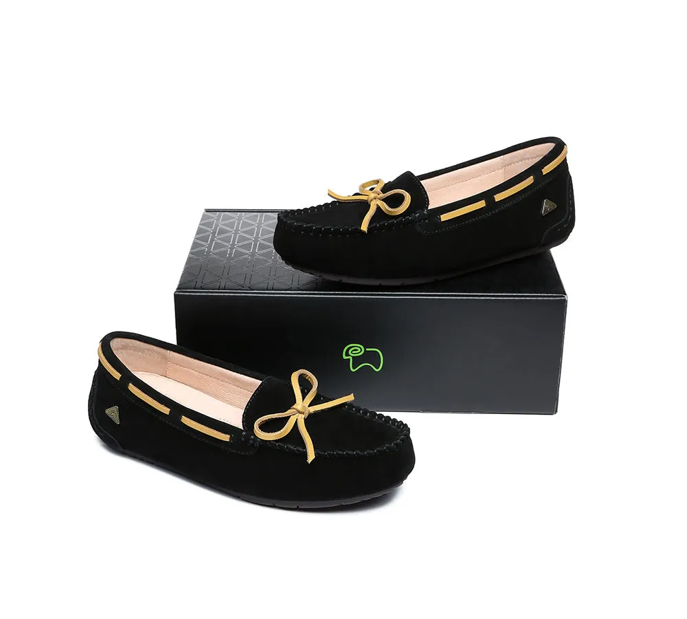 Women Moccasins Leather Summer Casual Flats Loafers