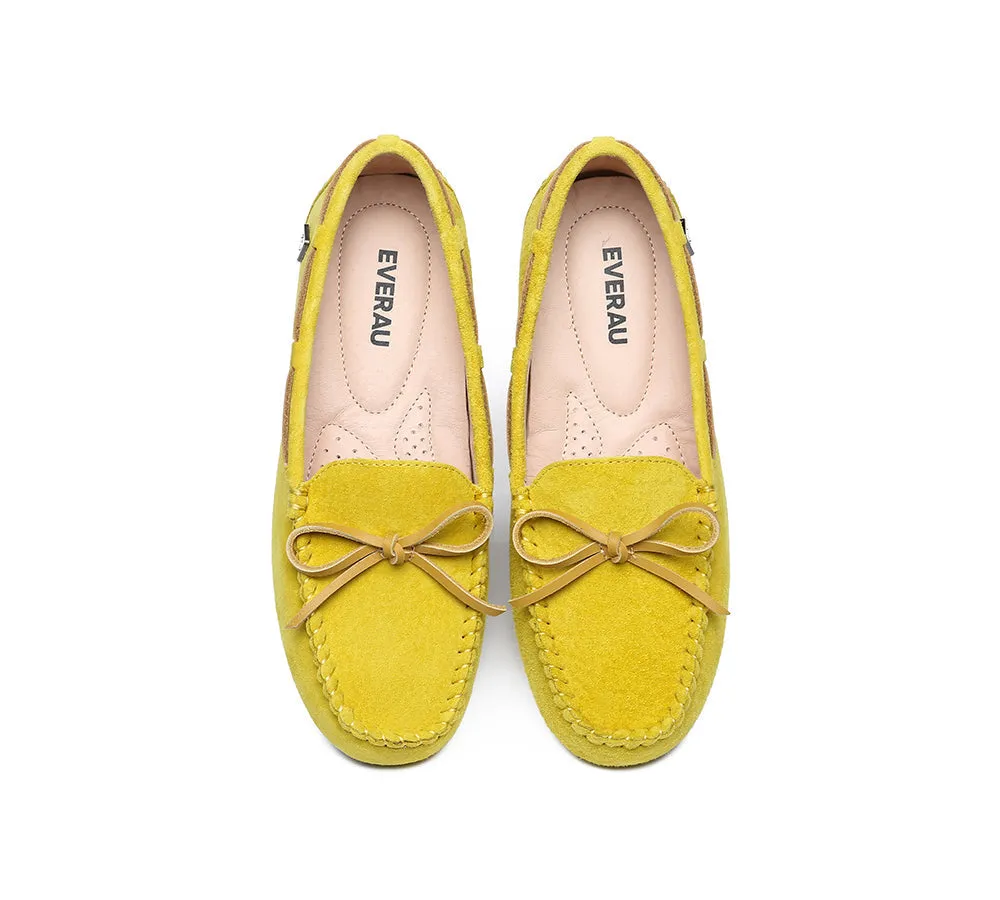 Women Moccasins Leather Summer Casual Flats Loafers