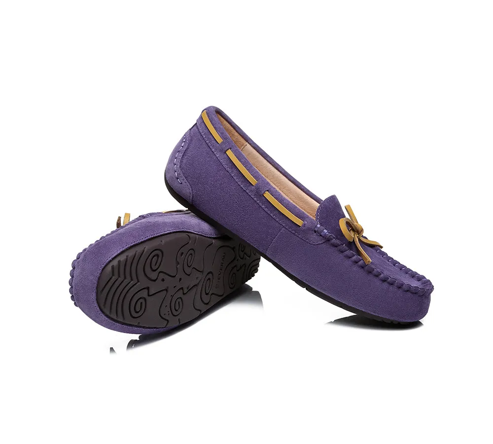 Women Moccasins Leather Summer Casual Flats Loafers