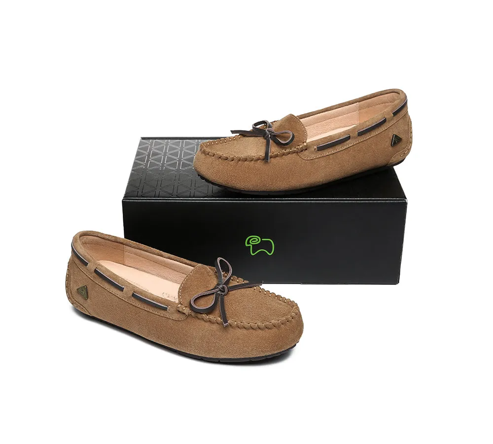 Women Moccasins Leather Summer Casual Flats Loafers