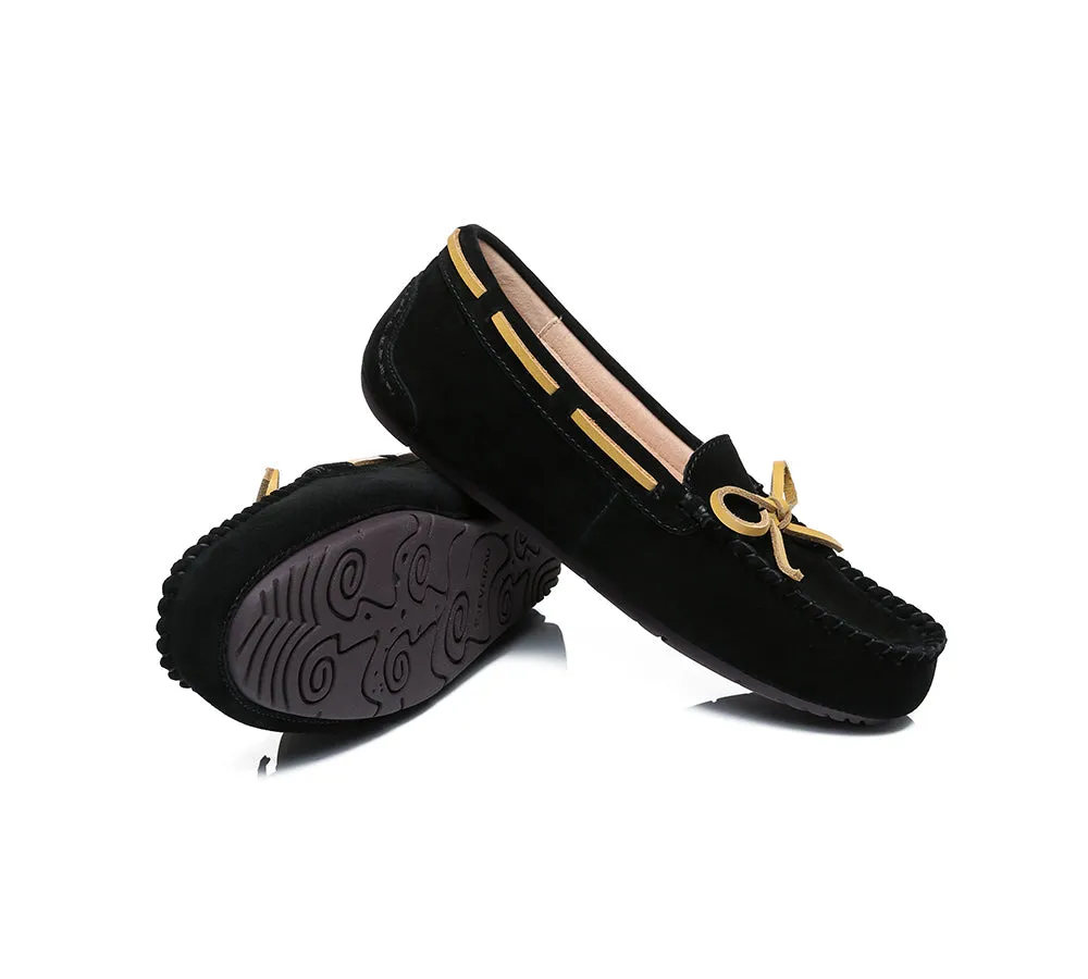 Women Moccasins Leather Summer Casual Flats Loafers