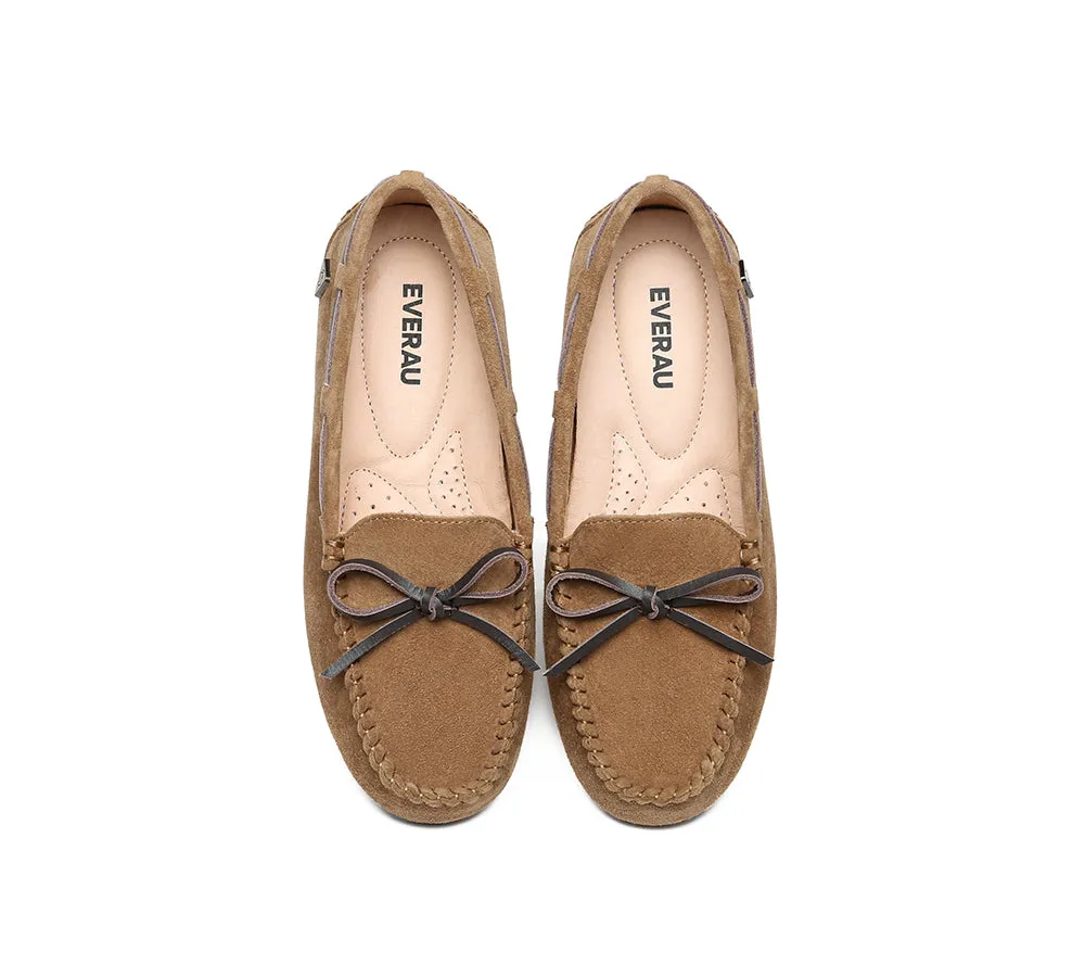 Women Moccasins Leather Summer Casual Flats Loafers