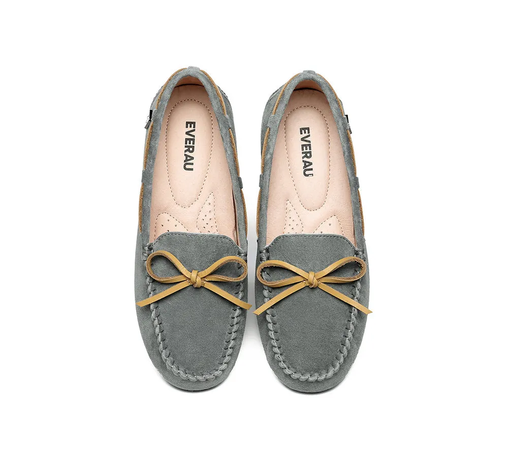Women Moccasins Leather Summer Casual Flats Loafers