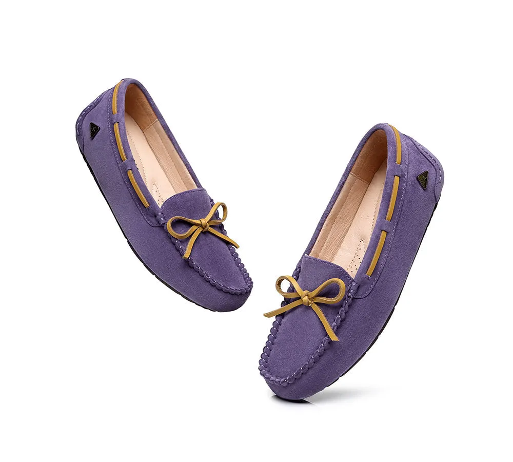Women Moccasins Leather Summer Casual Flats Loafers