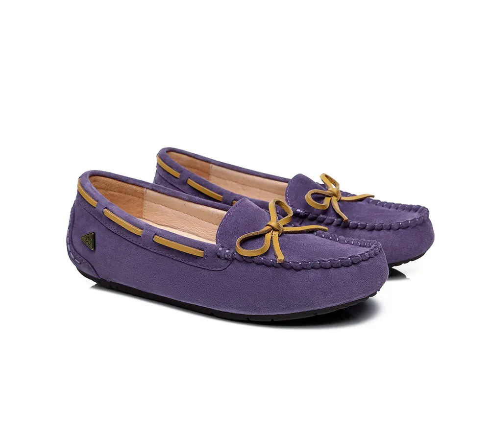 Women Moccasins Leather Summer Casual Flats Loafers