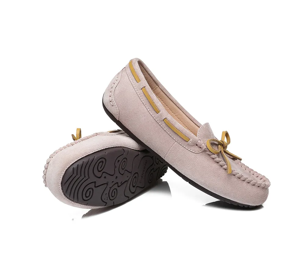 Women Moccasins Leather Summer Casual Flats Loafers