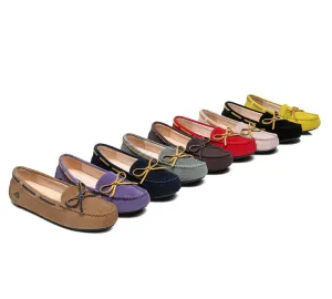 Women Moccasins Leather Summer Casual Flats Loafers