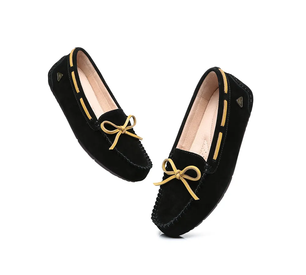 Women Moccasins Leather Summer Casual Flats Loafers