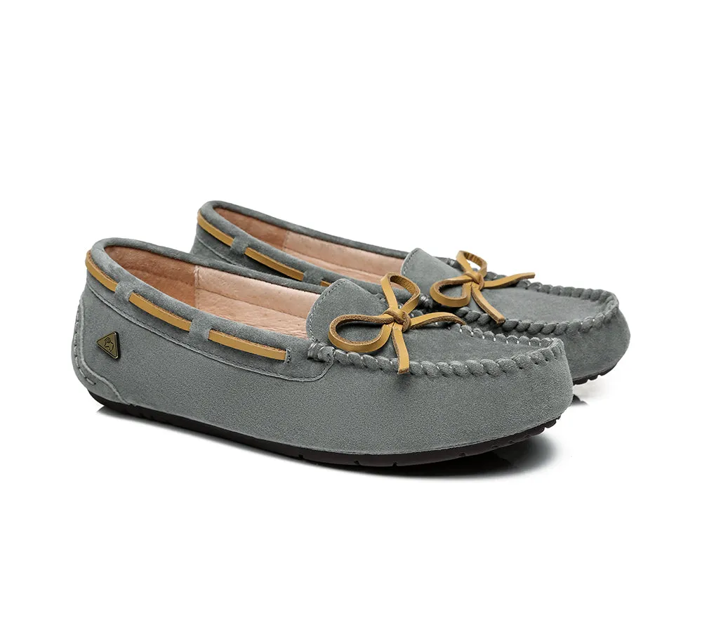 Women Moccasins Leather Summer Casual Flats Loafers