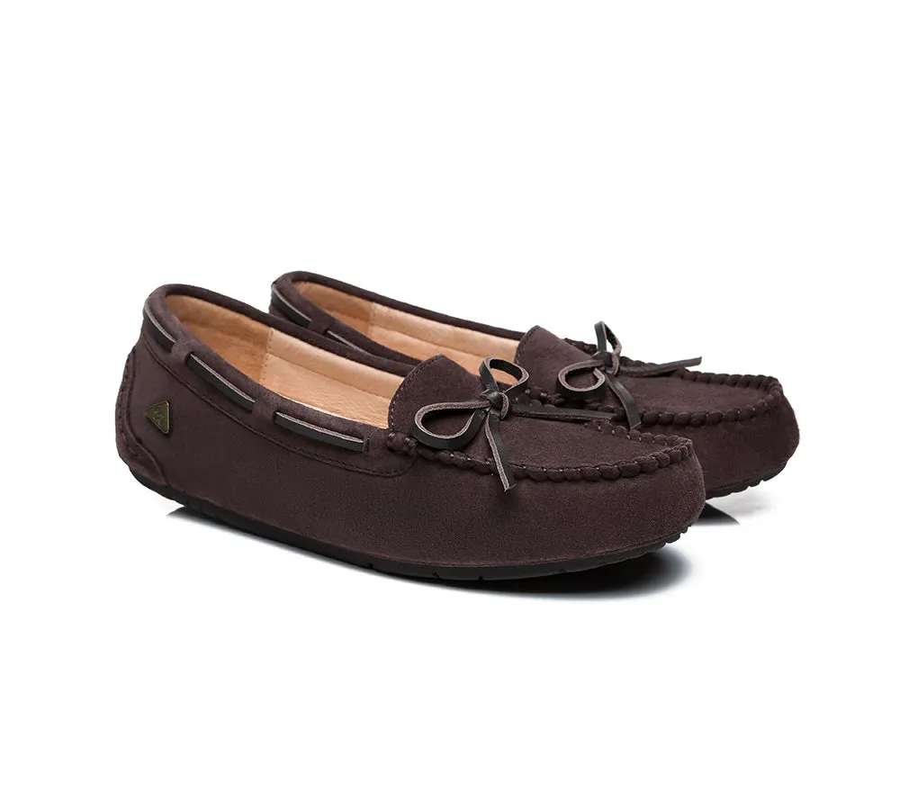 Women Moccasins Leather Summer Casual Flats Loafers