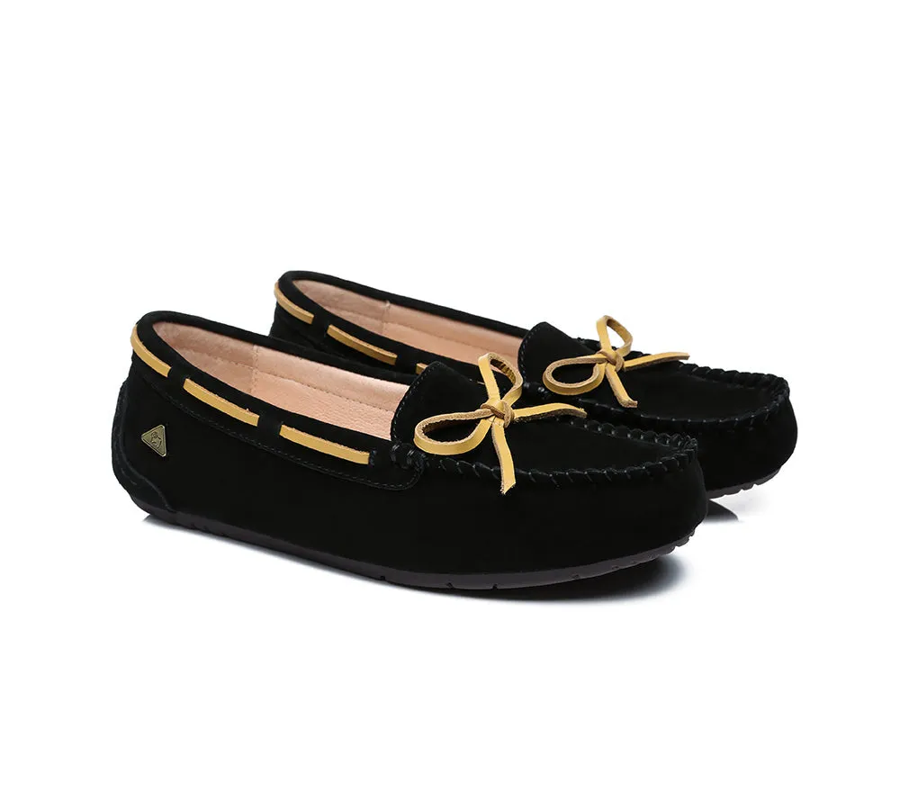 Women Moccasins Leather Summer Casual Flats Loafers