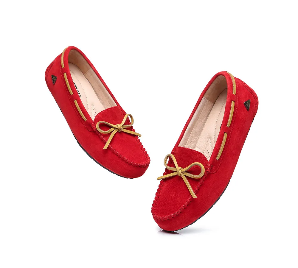 Women Moccasins Leather Summer Casual Flats Loafers