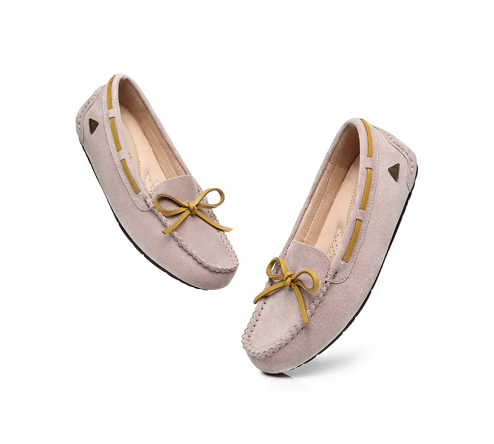Women Moccasins Leather Summer Casual Flats Loafers