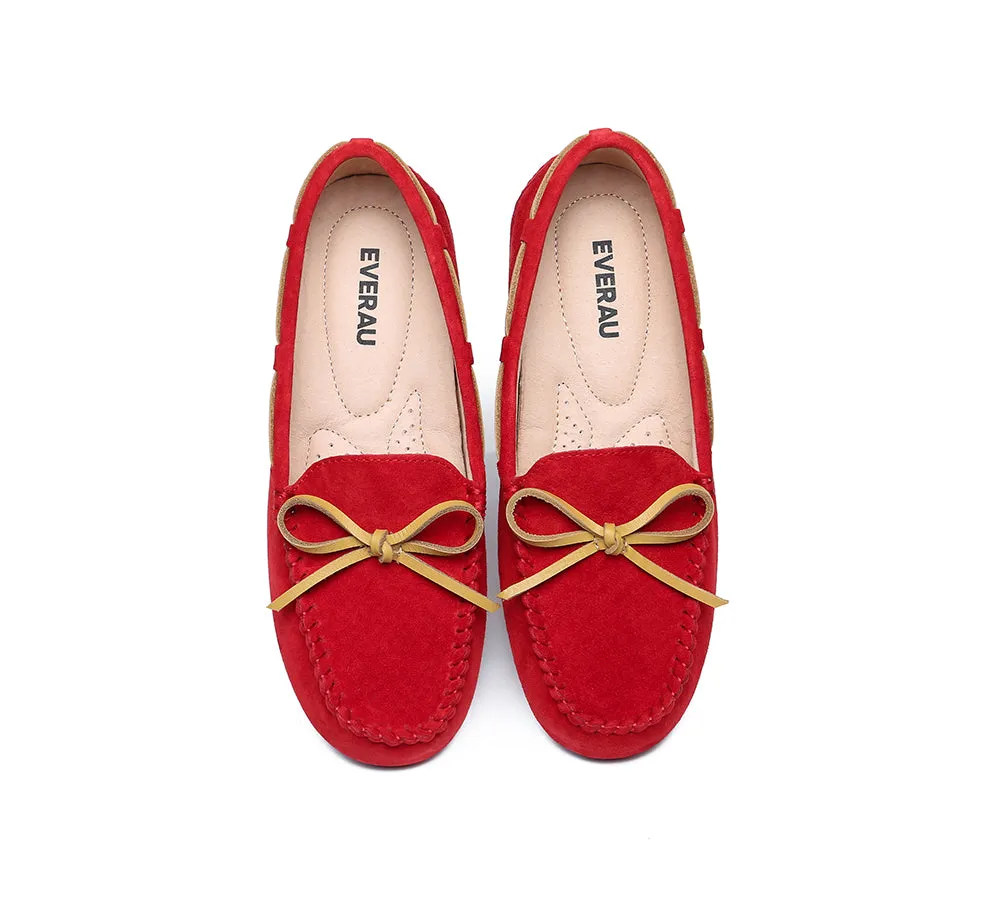 Women Moccasins Leather Summer Casual Flats Loafers
