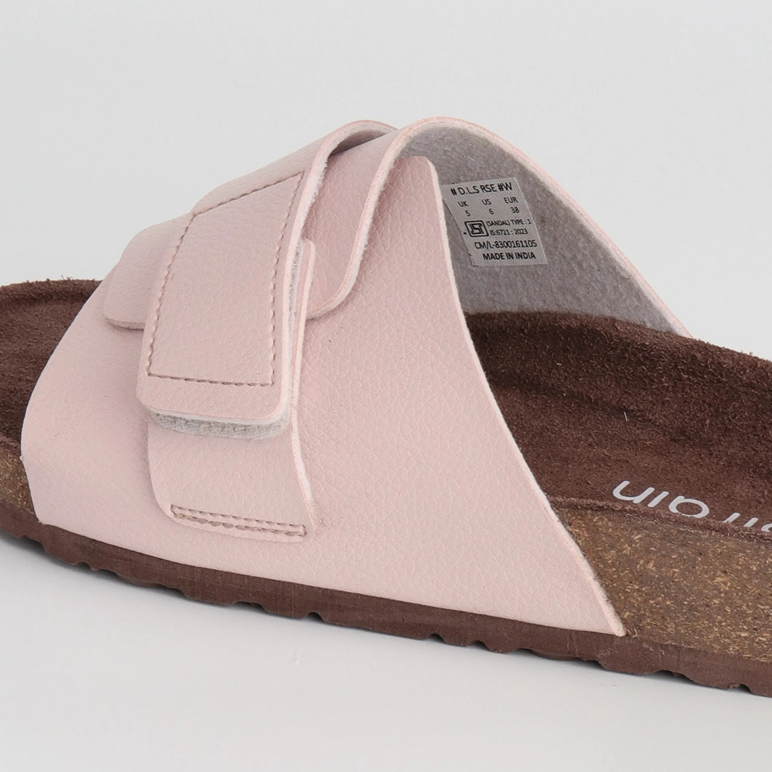 Women's Double-Layered Cork Sandals 2.0 – Rose