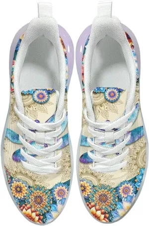 Women's Shoes Comfortable Low Top Air Cushion Workout Walking Sneaker Lightweight Non-Slip Footwear Running Shoes Women US 6-11