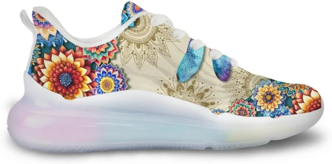 Women's Shoes Comfortable Low Top Air Cushion Workout Walking Sneaker Lightweight Non-Slip Footwear Running Shoes Women US 6-11