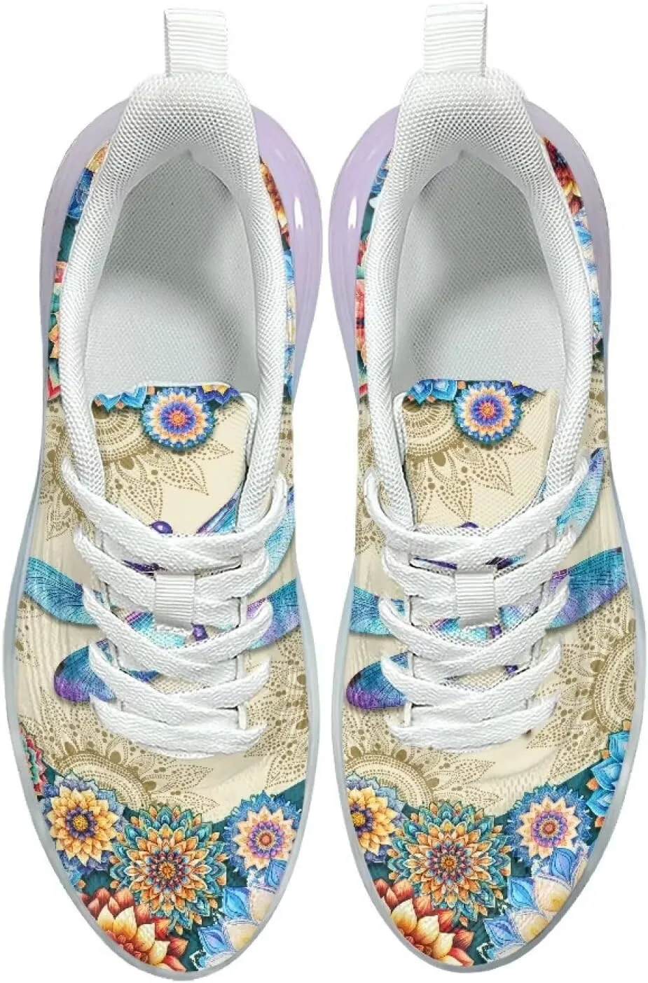 Women's Shoes Comfortable Low Top Air Cushion Workout Walking Sneaker Lightweight Non-Slip Footwear Running Shoes Women US 6-11