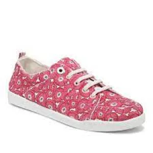 Womens Vionic Venice "Pismo" Slip-On Printed Canvas Sneaker - Stargazer Poppy - 1 ONLY SIZE 6 - 20% OFF