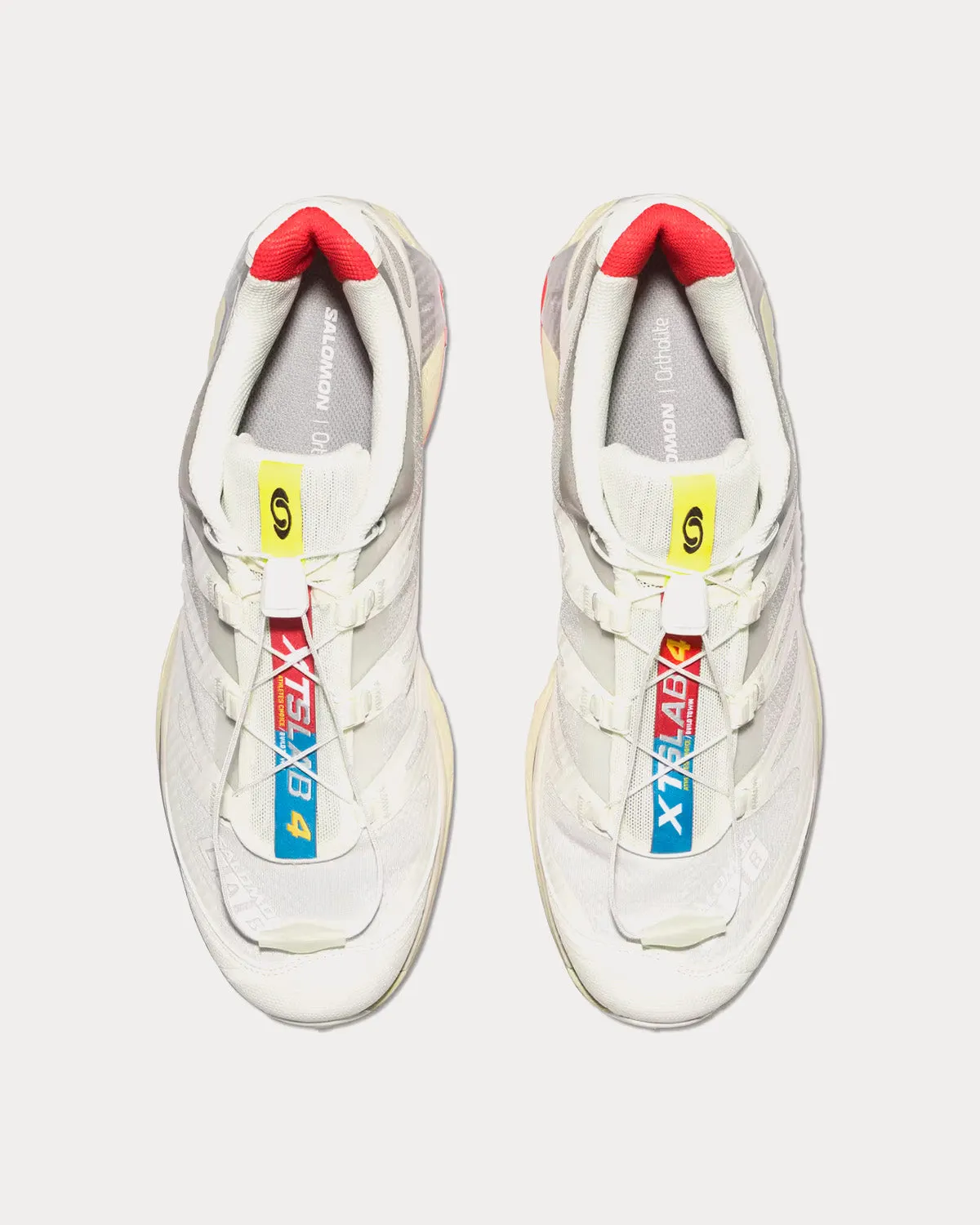 XT-4 OG Vanilla Ice / Fiery Red / Ice Low Top Sneakers