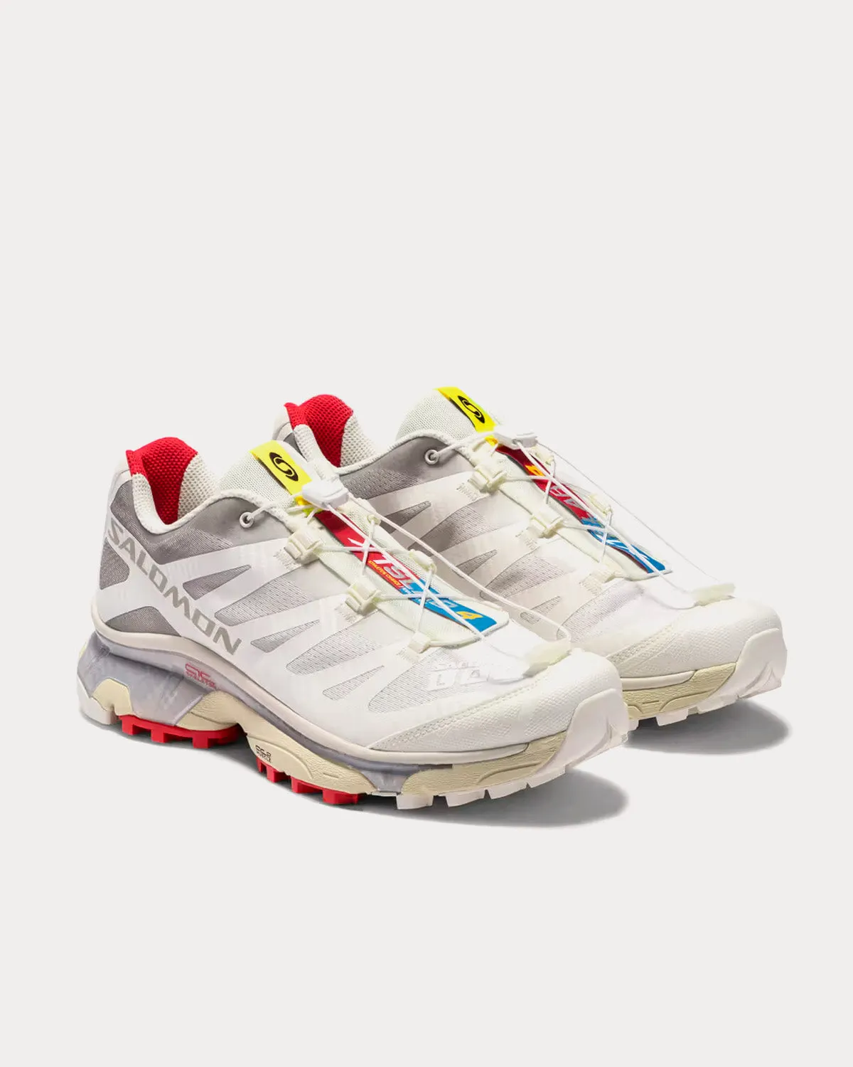 XT-4 OG Vanilla Ice / Fiery Red / Ice Low Top Sneakers